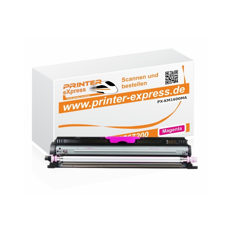 Printer-Express Toner alternativ zu Konica Minolta A0V30CH, A0V30AH, 1600W f&uuml;r Minolta Drucker Magenta