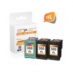 HP 300 Multipack 2x Schwarz + 1x Color (HP CC641 EE,...