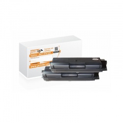 Toner 2er Set alternativ zu Kyocera TK-580BK für...