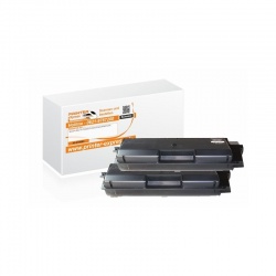 Toner 2er Set alternativ zu Kyocera TK-590BK f�r...