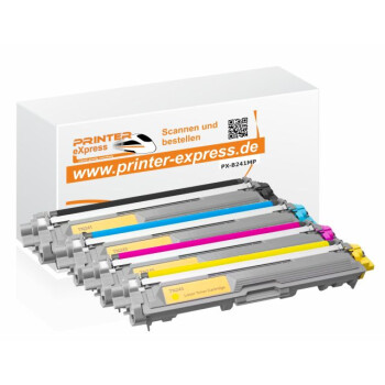 Toner 4er Set alternativ zu Brother TN-241, TN-245