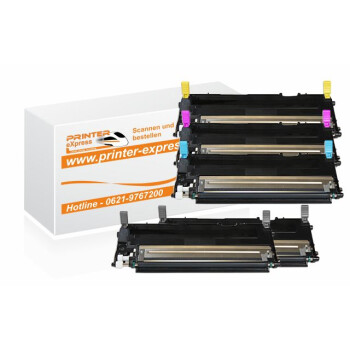 Toner Multipack alternativ zu Samsung CLP-320 5...