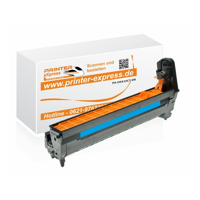 Trommel ersetzt Oki 44315107, C610 XL für Oki Drucker cyan