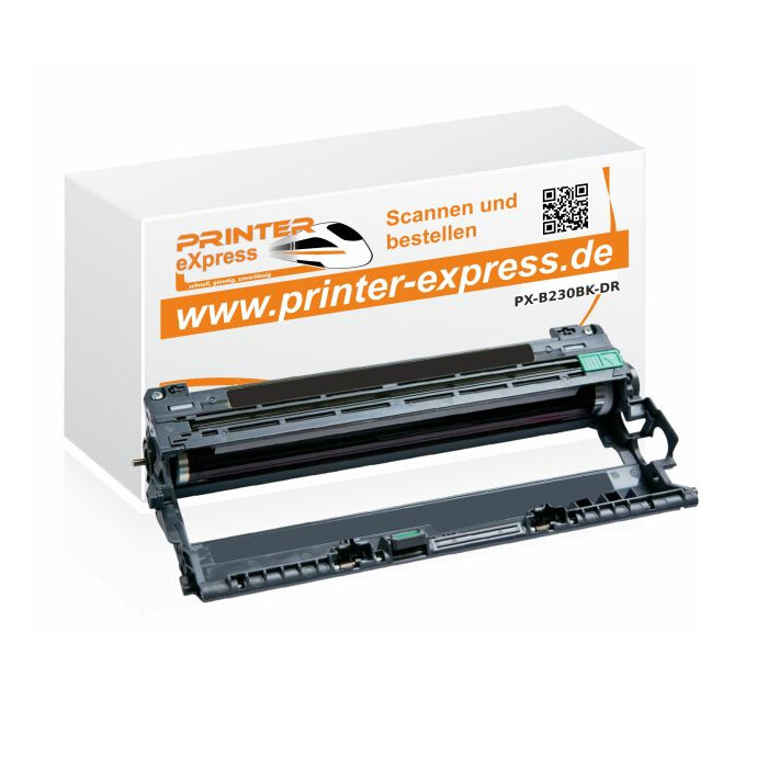 Trommel alternativ zu Brother DR-230CL für Brother Drucker schwarz