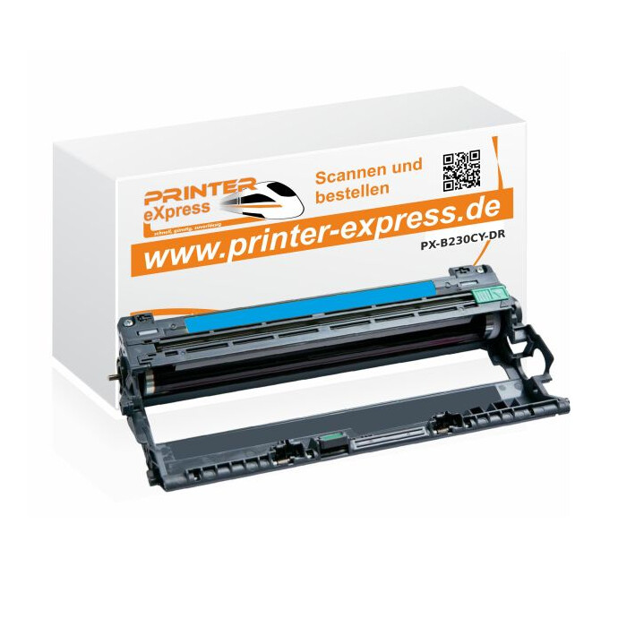 Trommel alternativ zu Brother DR-230CL für Brother Drucker cyan