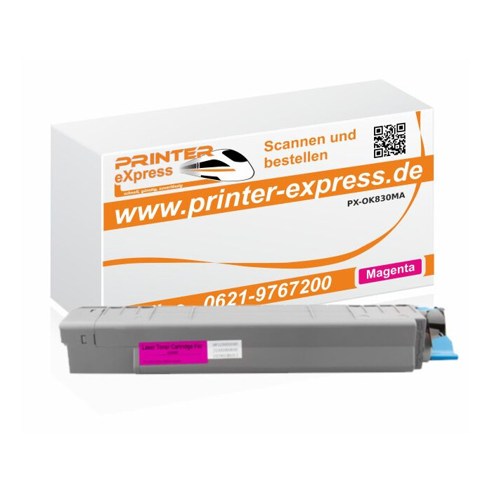 Toner ersetzt Oki 44059106, C810, C830 XL für Oki Drucker magenta