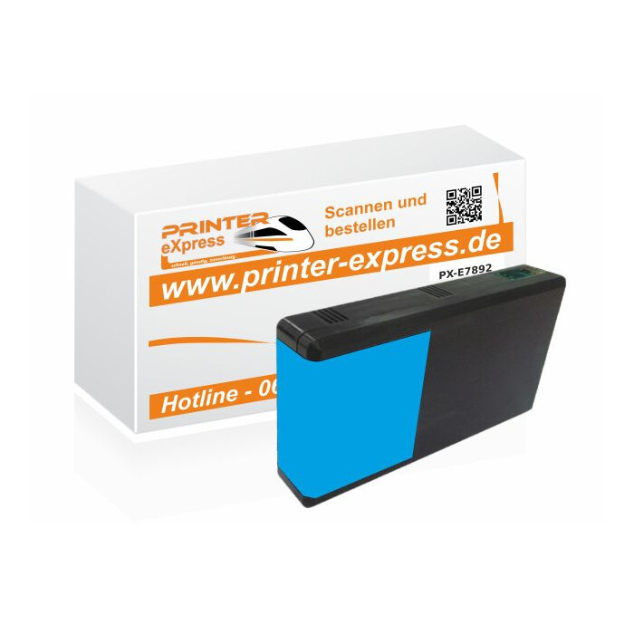 Druckerpatrone ersetzt Epson T7892, 7892 cyan