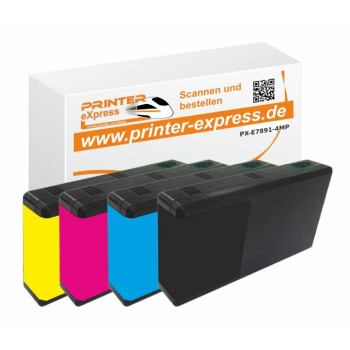 Druckerpatronen 4er Set ersetzt Epson T7891, T7892,...