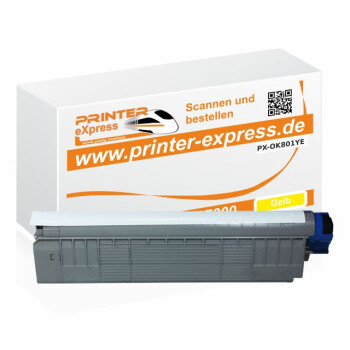 Toner ersetzt Oki 44643001, C801, C801 XL f&uuml;r Oki...