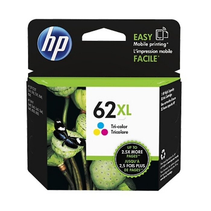 HP 62 XL Druckerpatrone color C2P07AE
