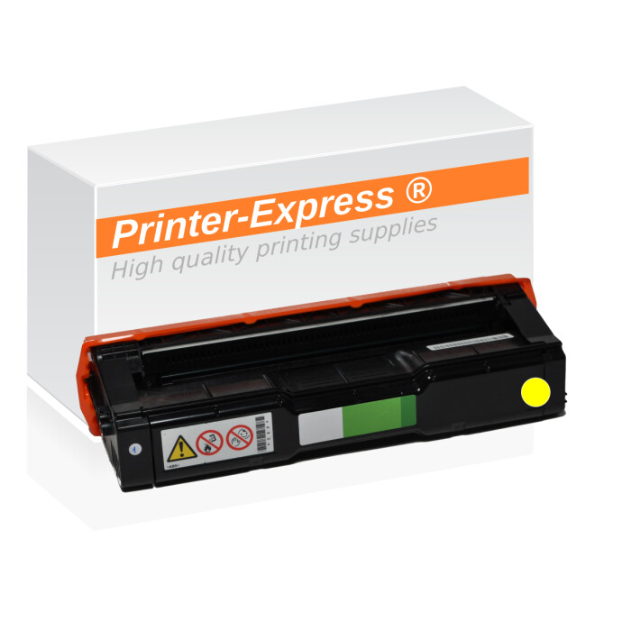 Toner ersetzt Ricoh 407546, SP-C250 gelb | Printer-Express.de