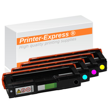 Toner 4er Set alternativ zu Ricoh SP-C250, 407543,...