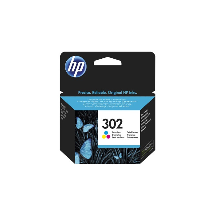 HP 302 Druckerpatrone color F6U65AE