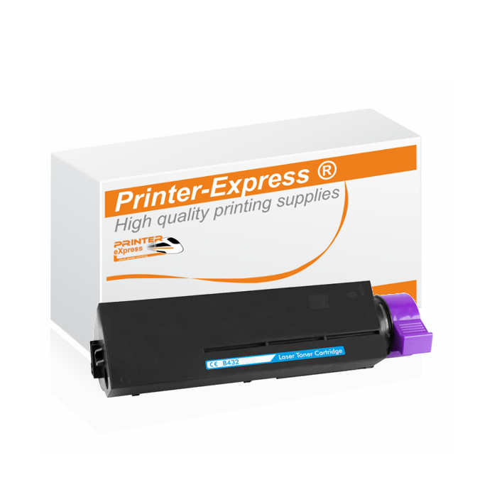 Toner ersetzt Oki 45807106, B412 XL für Oki Drucker schwarz 7.000 Seiten