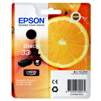 Epson T3351, 33XL Druckerpatrone black