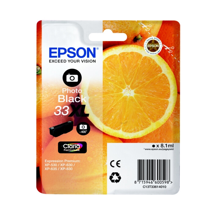 Epson T3361, 33XL Druckerpatrone fotoblack
