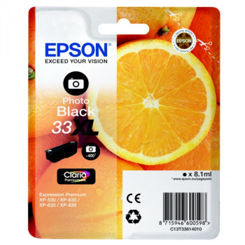 Epson T3361, 33XL Druckerpatrone fotoblack