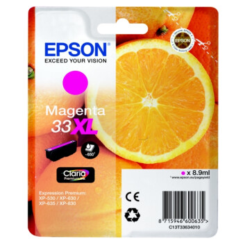 Epson T3363, 33XL Druckerpatrone magenta