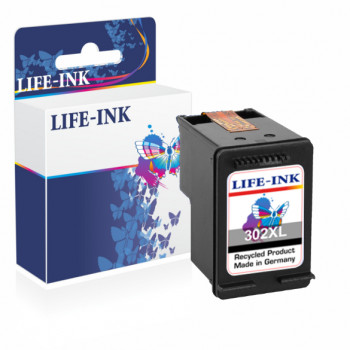 Life-Ink Druckerpatrone ersetzt F6U68AE, 302 XL f&uuml;r...