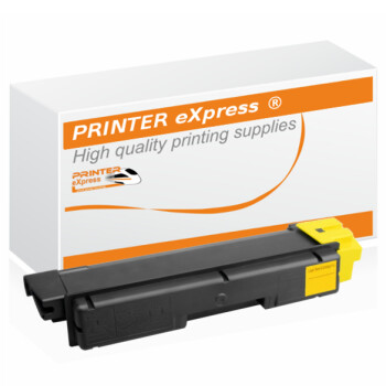 Toner ersetz Kyocera TK-5140Y f&uuml;r Kyocera Mita...