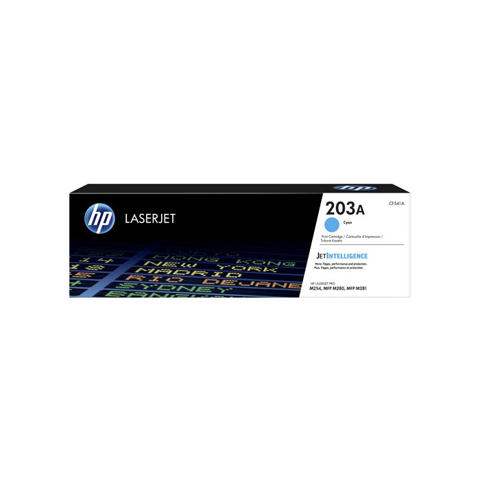 HP CF541A, 203A Toner cyan