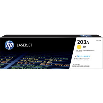 HP CF542A, 203A Toner gelb