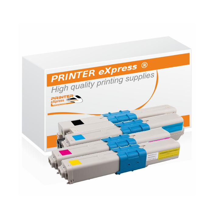 Toner 4er Set alternativ für OKI C332, MC363 Drucker