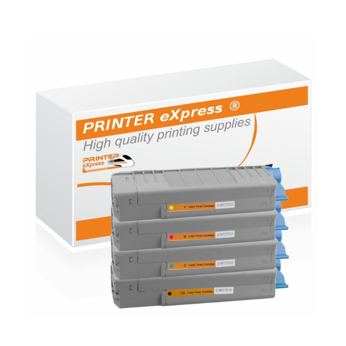 Toner 4er Set alternativ für OKI C532, MC563 Drucker