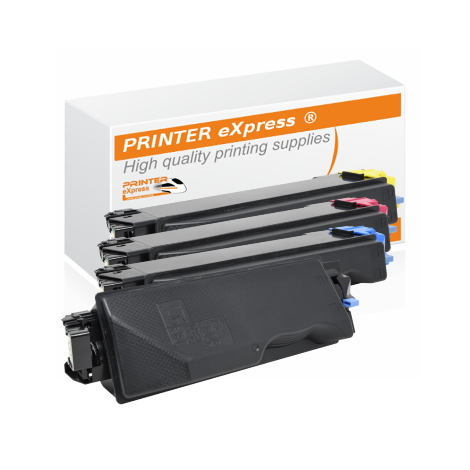 Lot De 4 Toners Kyocera TK-540 - Noir, Cyan, Magenta, Jaune - Originaux Pour FS-C5100DN