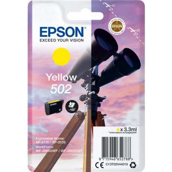 Epson 502, C13T02V44010 Druckerpatrone gelb
