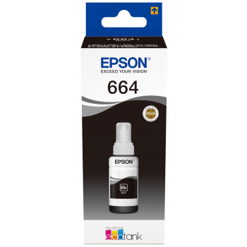 Epson Tinte C13T664140, 664 schwarz