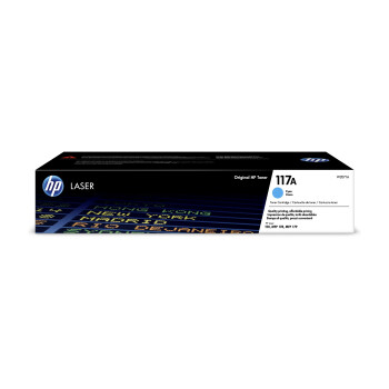 HP Toner W2071A, 117A cyan