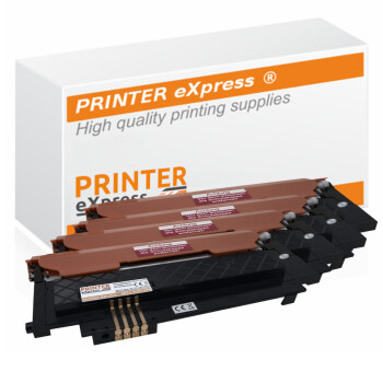 Toner 4er Set alternativ zu HP W2070A - W2073A, 117A