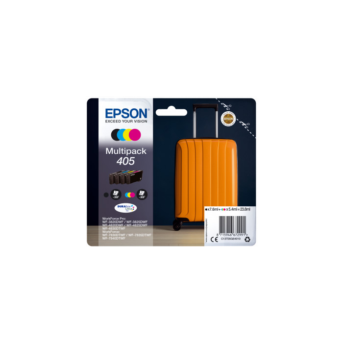 Epson 405, C13T05G64010 Druckerpatronen 4er Set