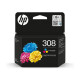 HP 308 mehrere Farben Druckerpatrone (7FP20UE)