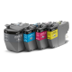 Brother LC-422XL Tintenpatronen Value Pack mit Schwarz, Cyan, Gelb und Magenta