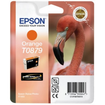 Epson T0879 Druckerpatrone orange Ultra Gloss High-Gloss 2