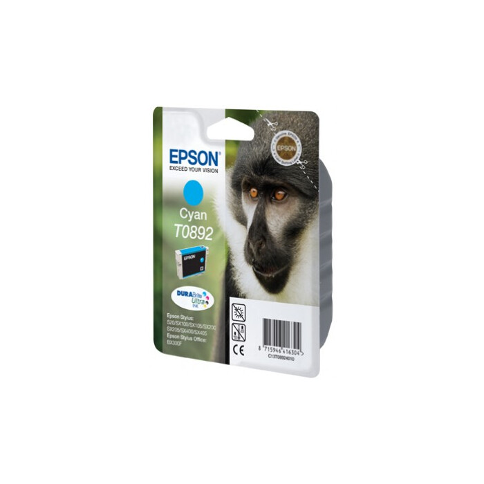Epson T0892 Druckerpatrone cyan Durabrite Ultra Tinte