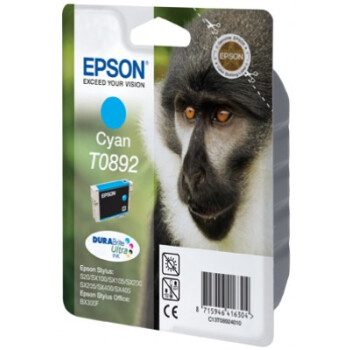 Epson T0892 Druckerpatrone cyan Durabrite Ultra Tinte