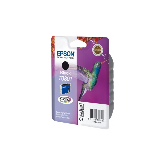 Epson T0801 Druckerpatrone black