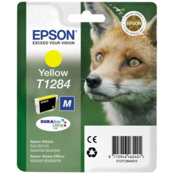 Epson T1284 DURABrite Ultra Druckerpatrone yellow