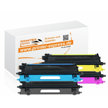 4er Set Toner alternativ zu Brother TN-135