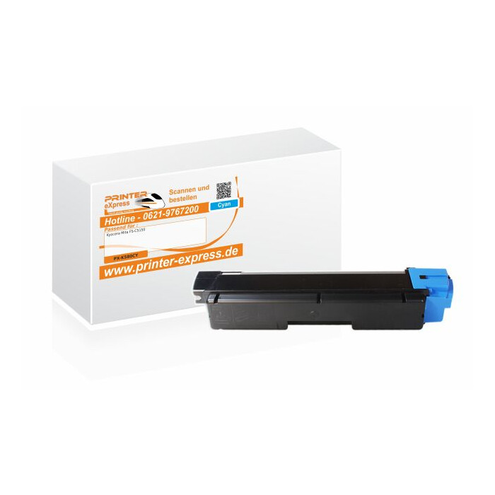 Alternativ zu Kyocera TK-580C Toner cyan