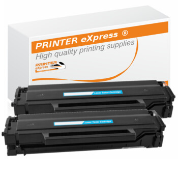 Toner 2er Set alternativ zu Samsung D101S, MLT-D101S/ELS...