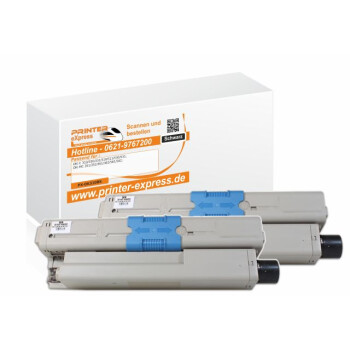 Toner 2er Set alternativ zu Oki 44469803 XL für Oki...