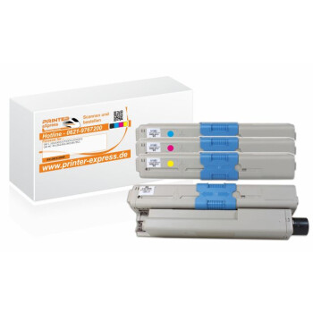 Toner 4er Set alternativ zu Oki C310 XXL