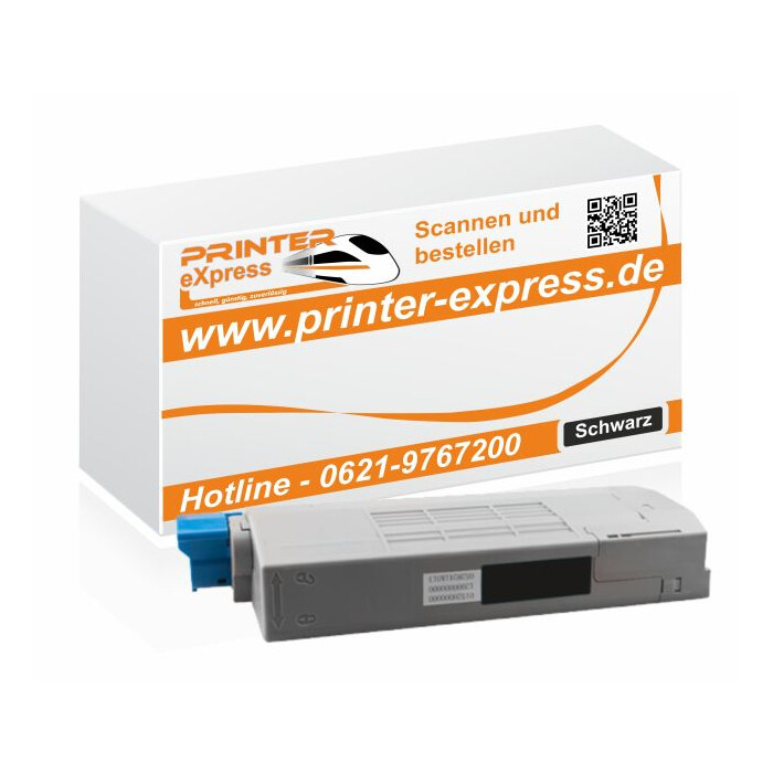 Toner ersetzt Oki 43866108, C710 XL für Oki Drucker schwarz