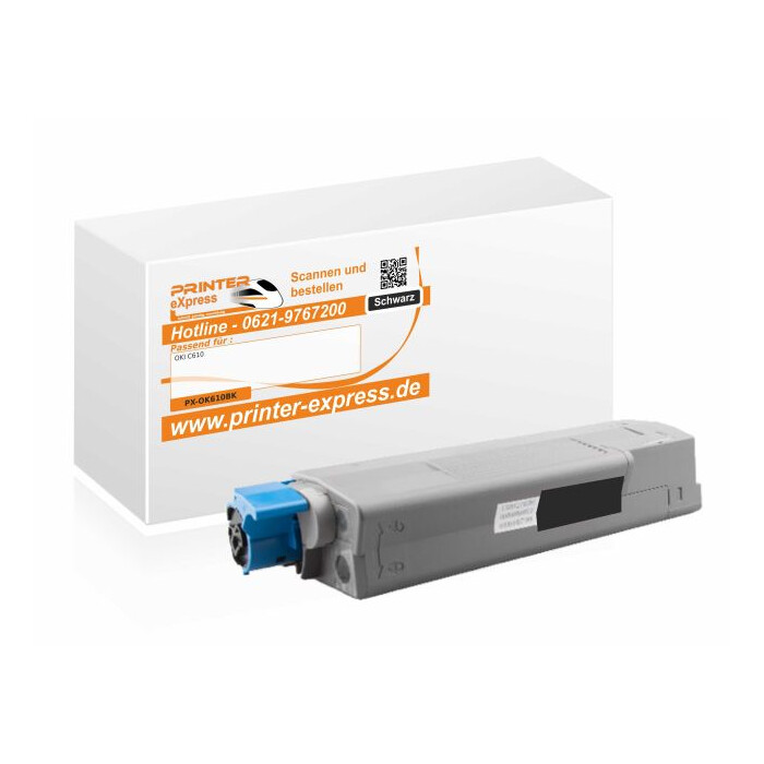 Toner ersetzt Oki 44315308, C610 XL für Oki Drucker schwarz