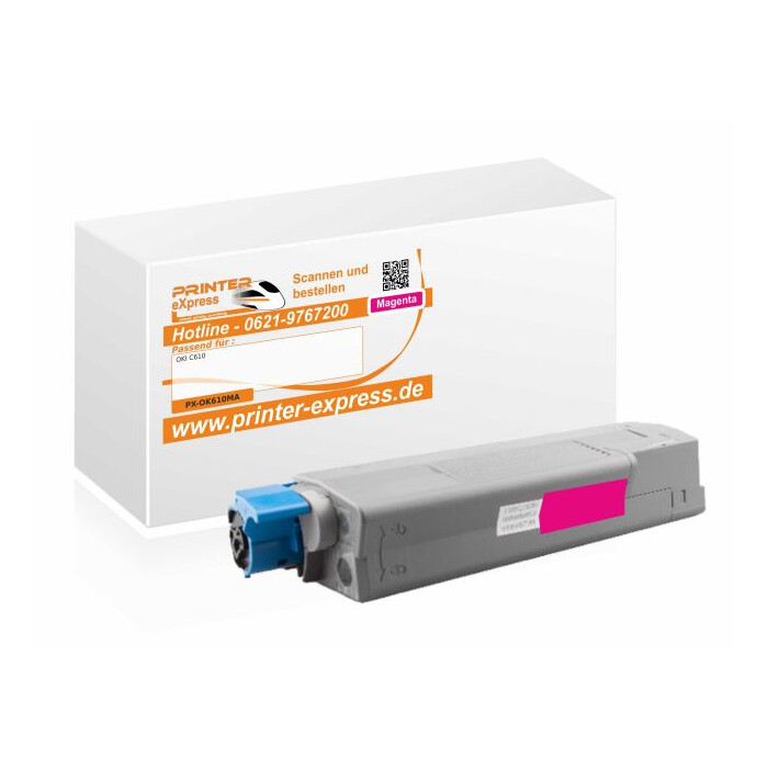 Toner ersetzt Oki 44315306, C610 XL für Oki Drucker magenta