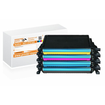 Toner 4er Set alternativ zu Samsung CLP-770, CLP770...